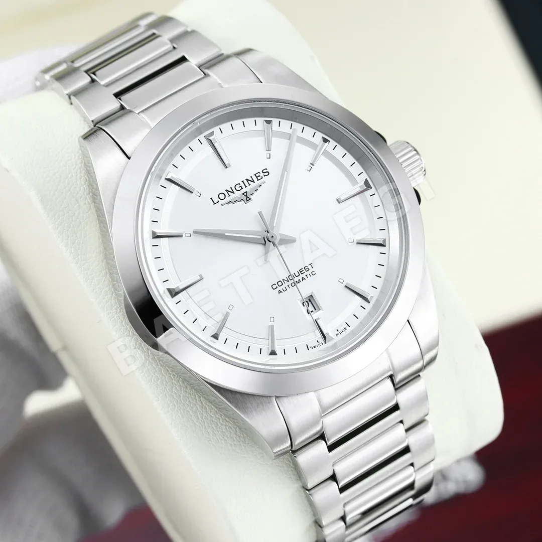론진 콘퀘스트 41MM2024 신형 오토매틱 시계 레플리카 44468 Longines 상세 이미지 6