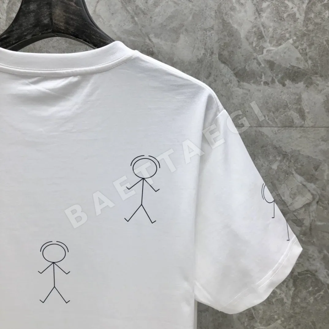 톰브라운 스틱맨 남성 반팔 티셔츠 상세 이미지 8