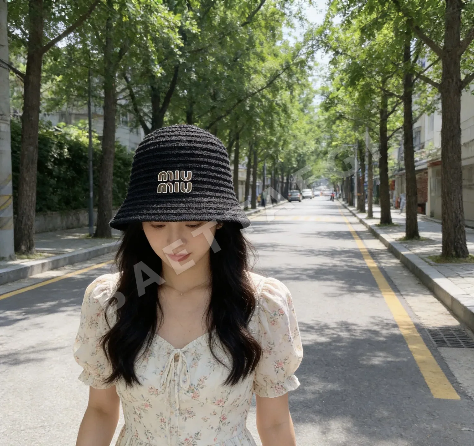 미우미우 모자 80787 Miu Miu Cap 상세 이미지 11