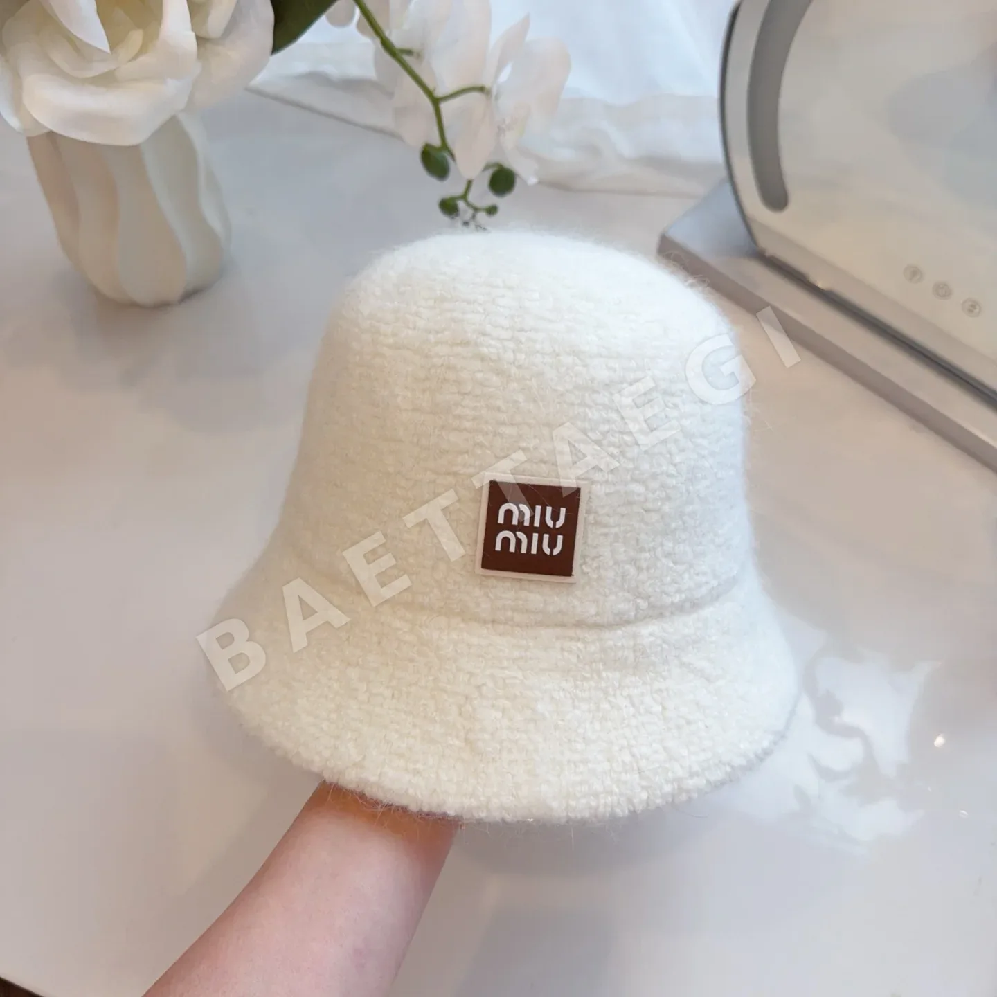 미우미우 모자 81329 Miu Miu Cap 상세 이미지 3