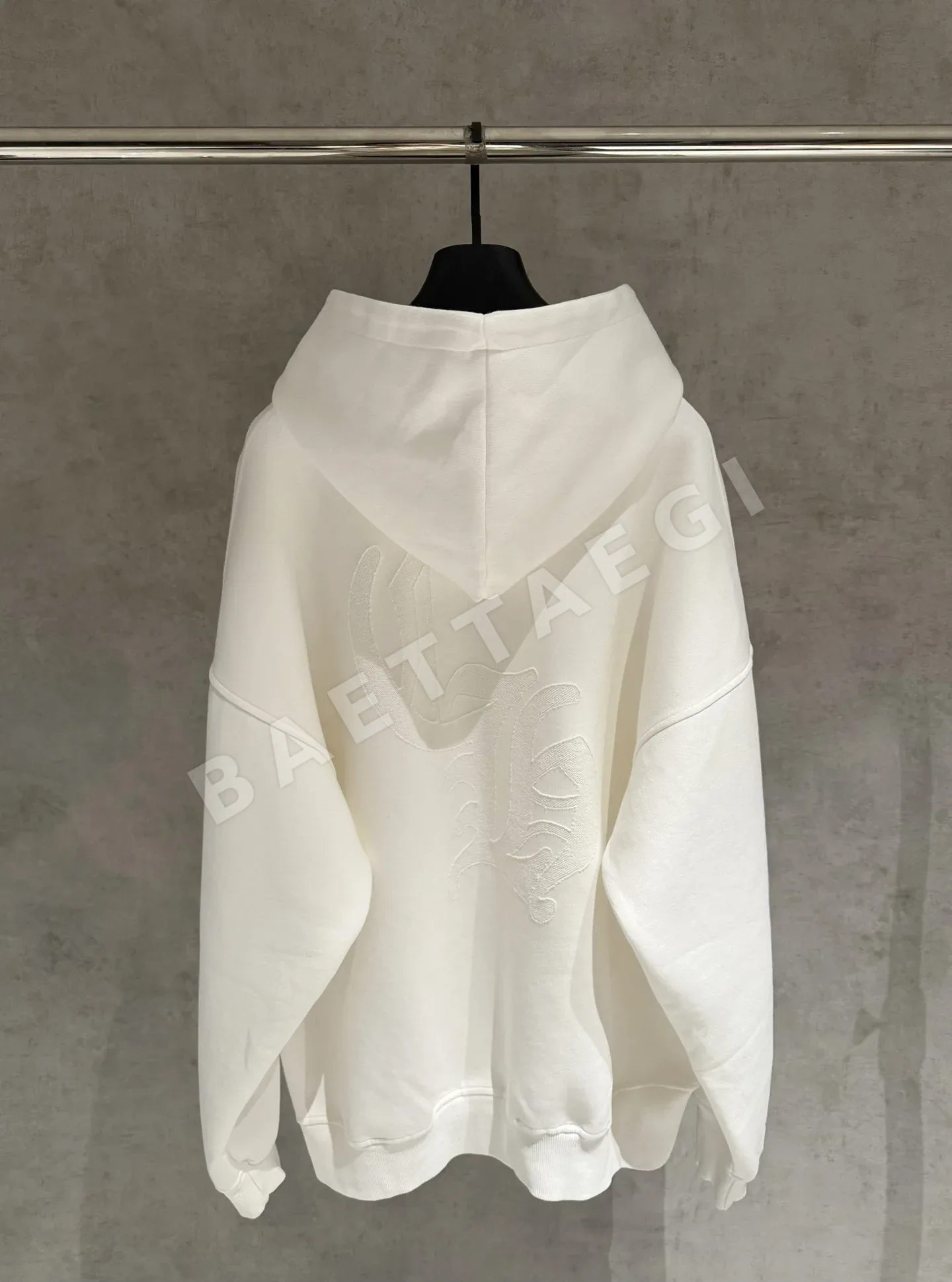 크롬하츠 크로스 스티치 남성 후드 상세 이미지 2