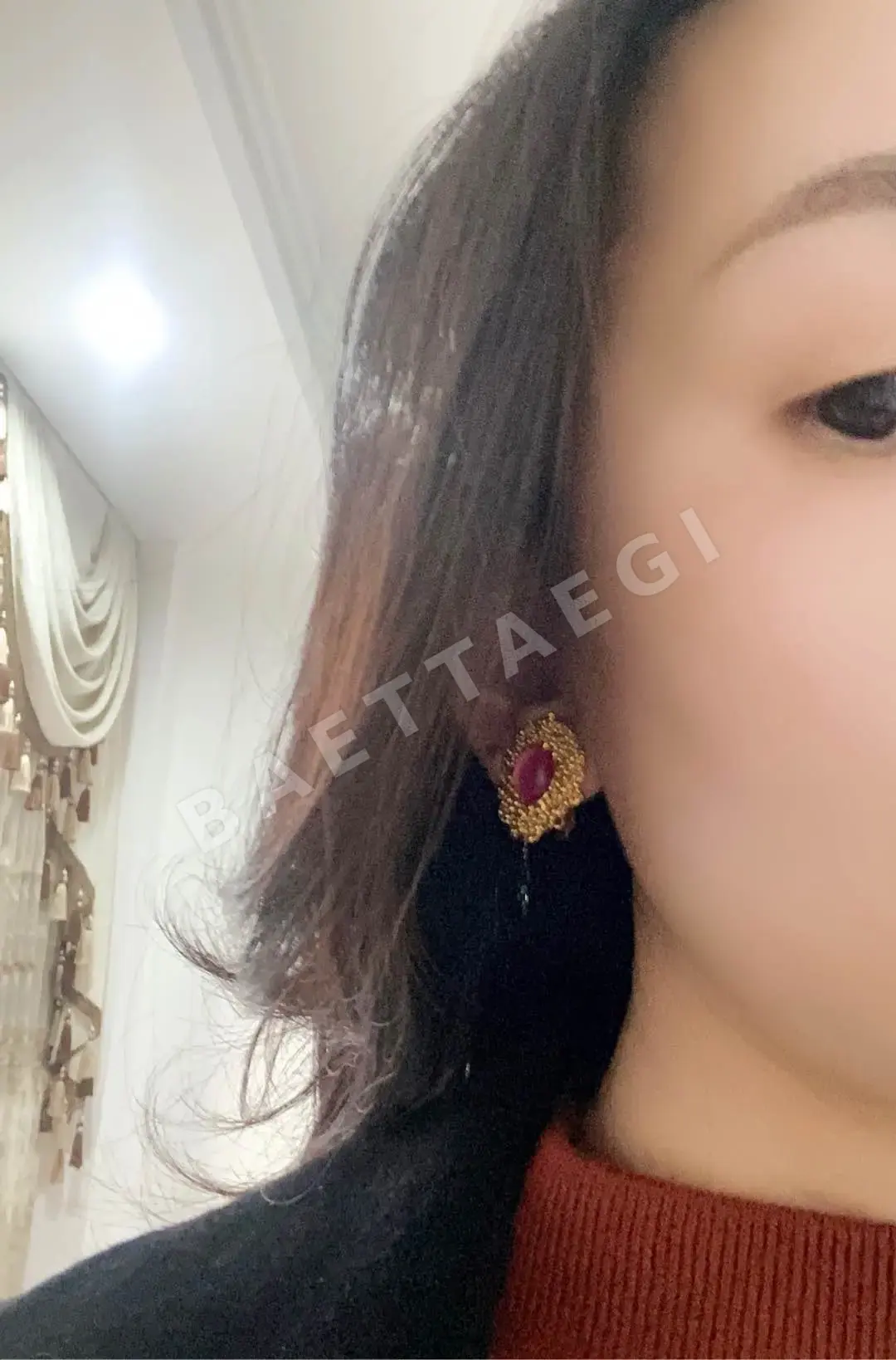 생로랑 빈티지 러버 클립온 귀걸이 상세 이미지 3
