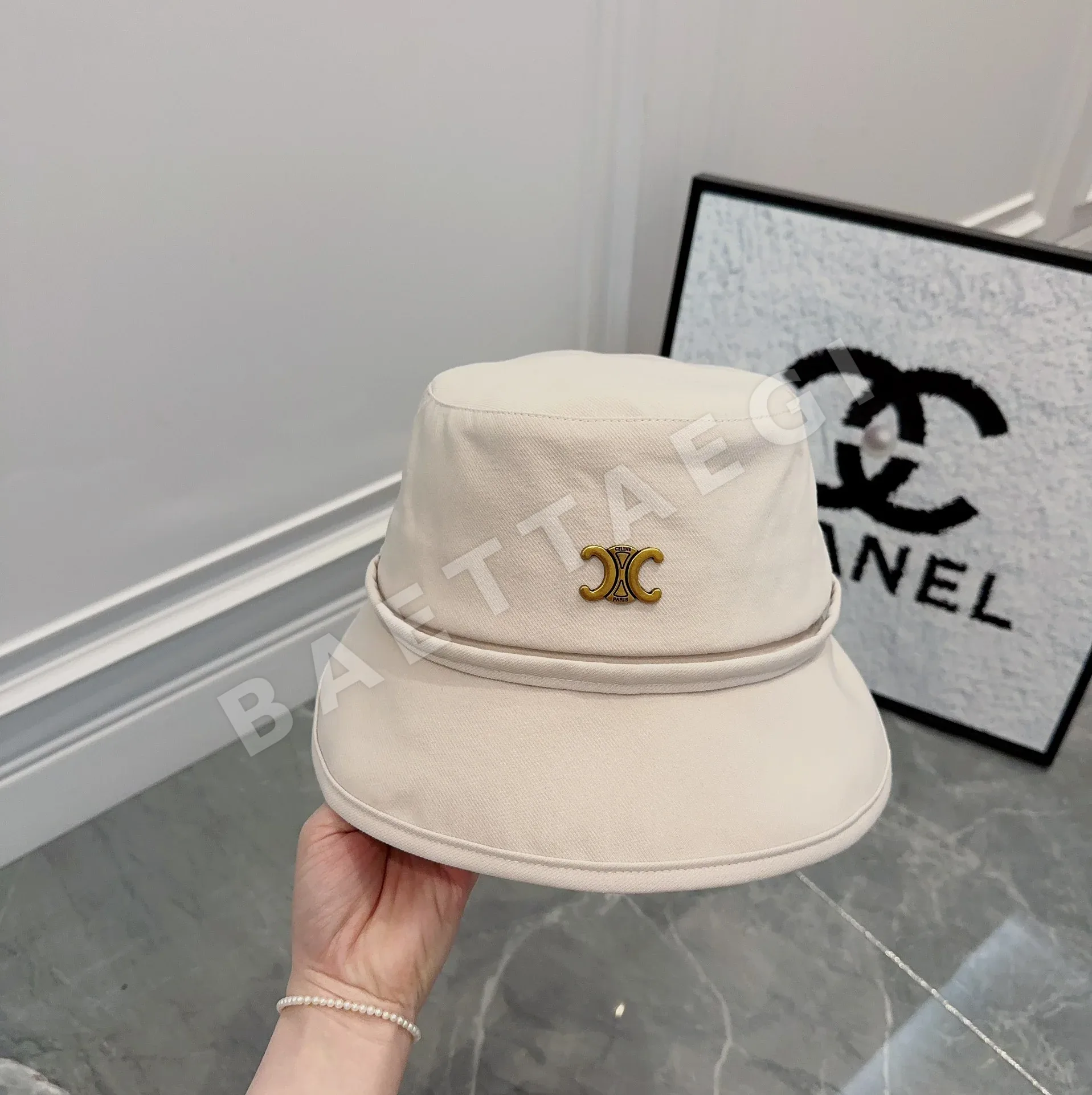 셀린느 트윌 버킷 햇 모자 상세 이미지 2