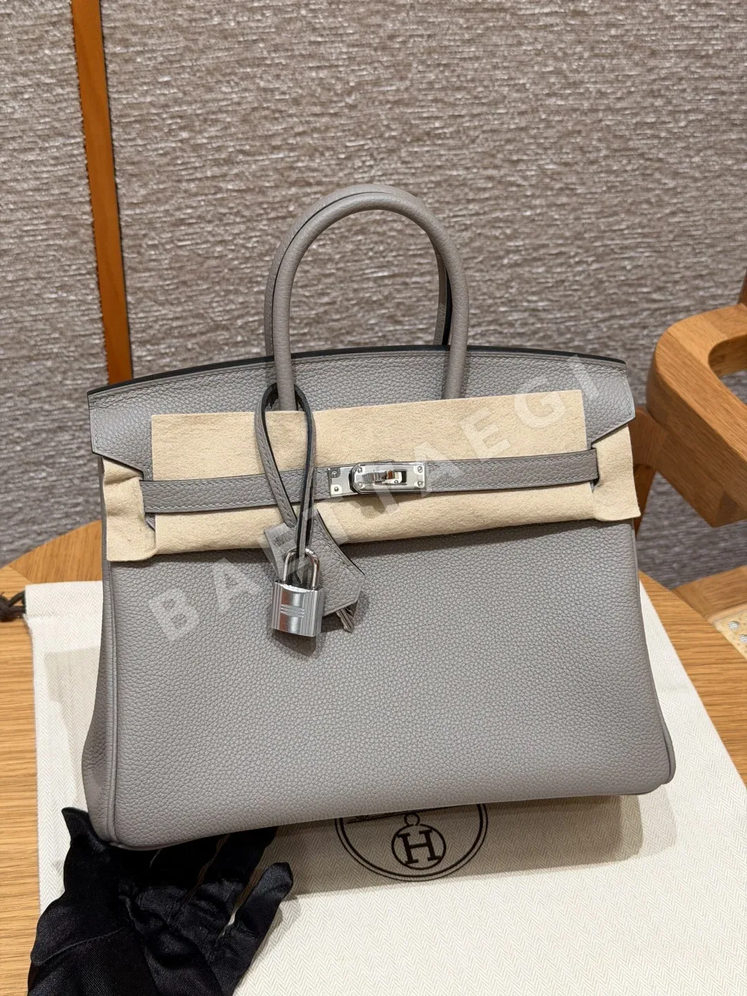 에르메스 버킨 25 토고 가방 144826