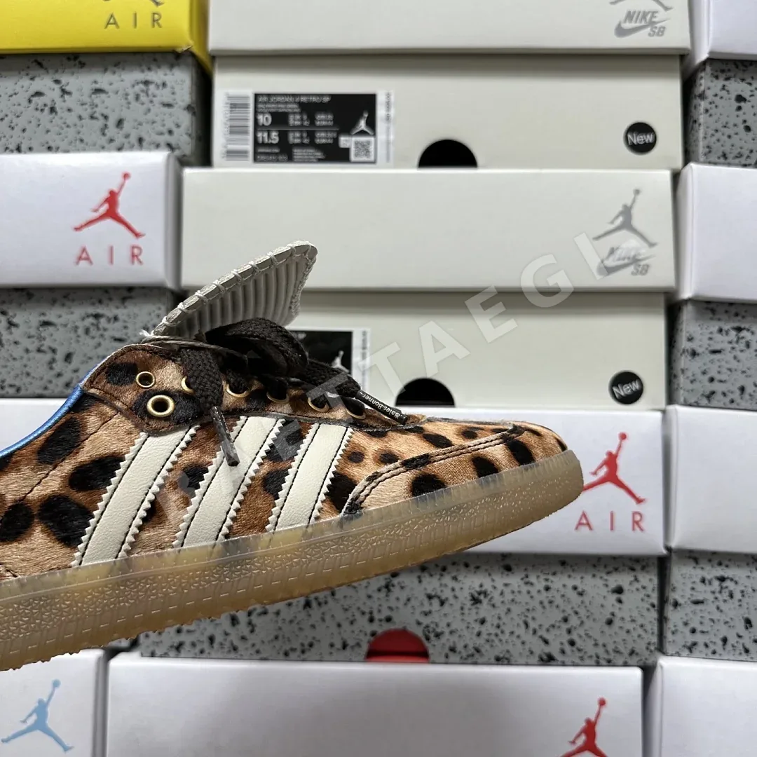 아디다스 [GOD] 삼바 포니 토널 IE0578 200655 Adidas Samba Pony Tonal Wales Bonner Leopard 상세 이미지 2