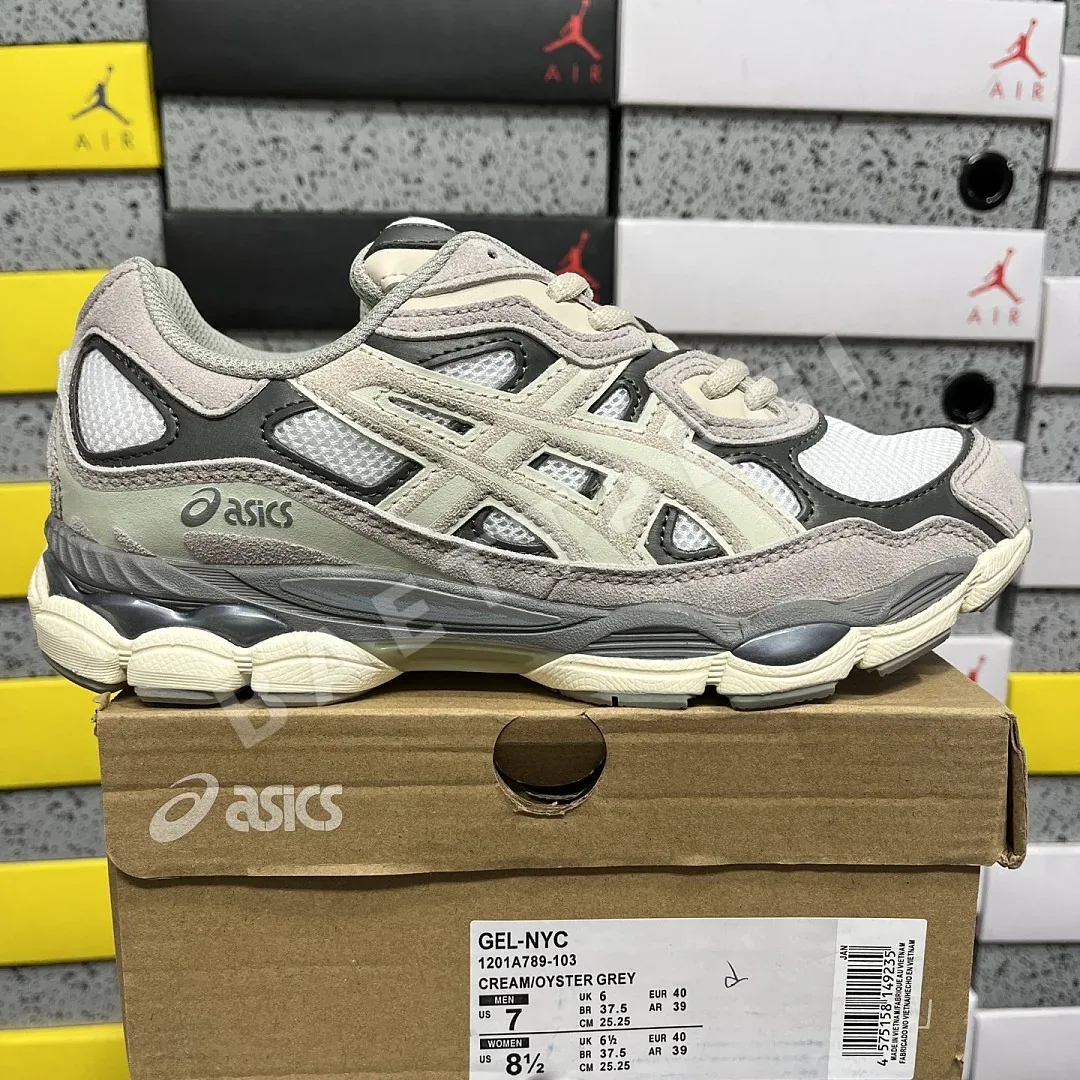 아식스 [RT] 젤 NYC 1201A789-103 200365 Asics Gel-NYC Oyster Grey