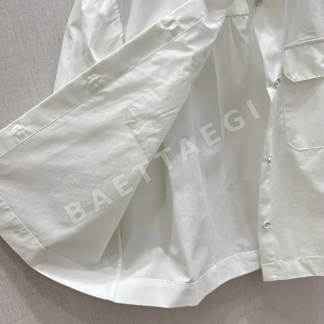 루이비통 카라 여성 반팔 셔츠 상세 이미지 7