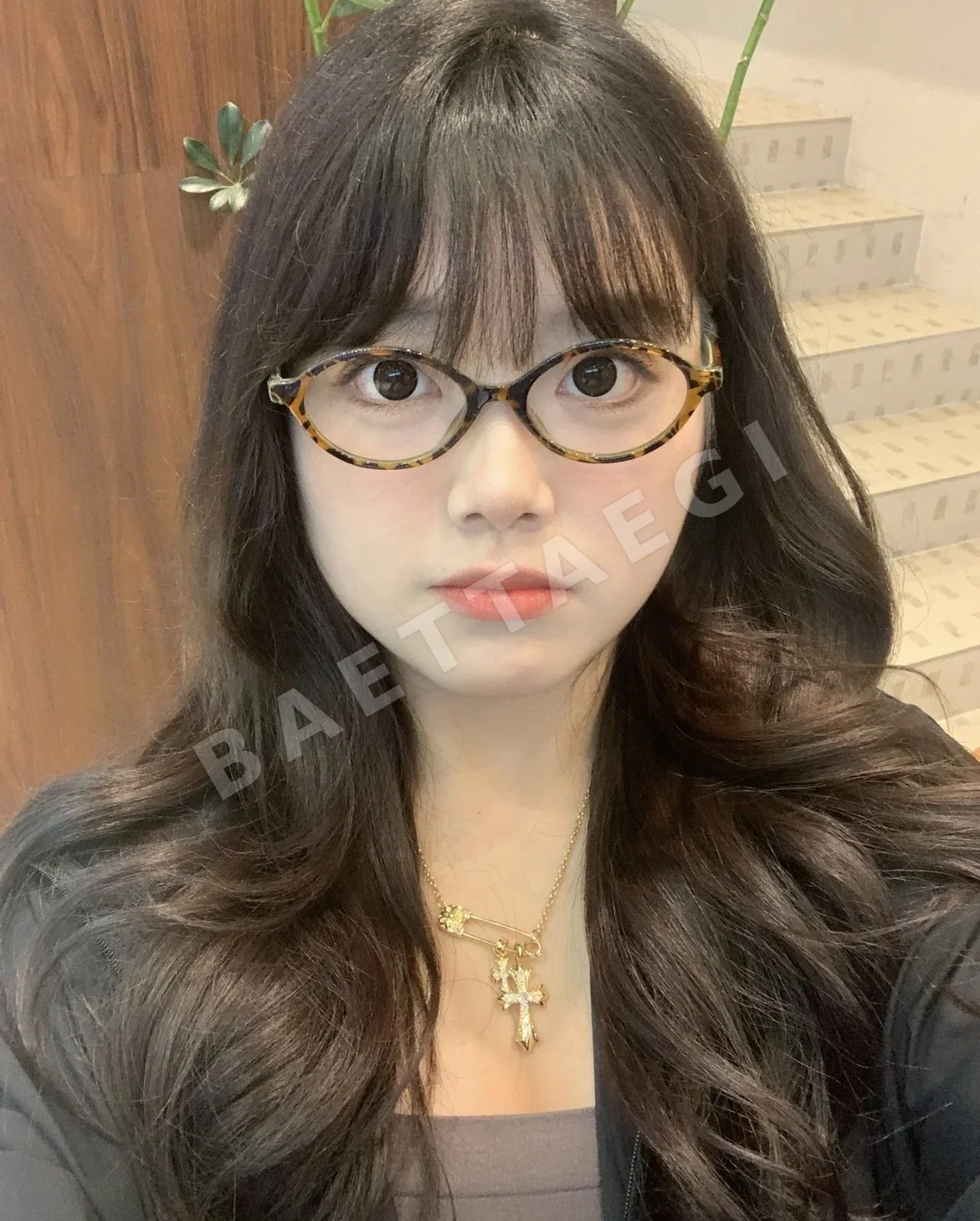 크롬하츠 금도금 십자가 펜던트 목걸이 상세 이미지 5
