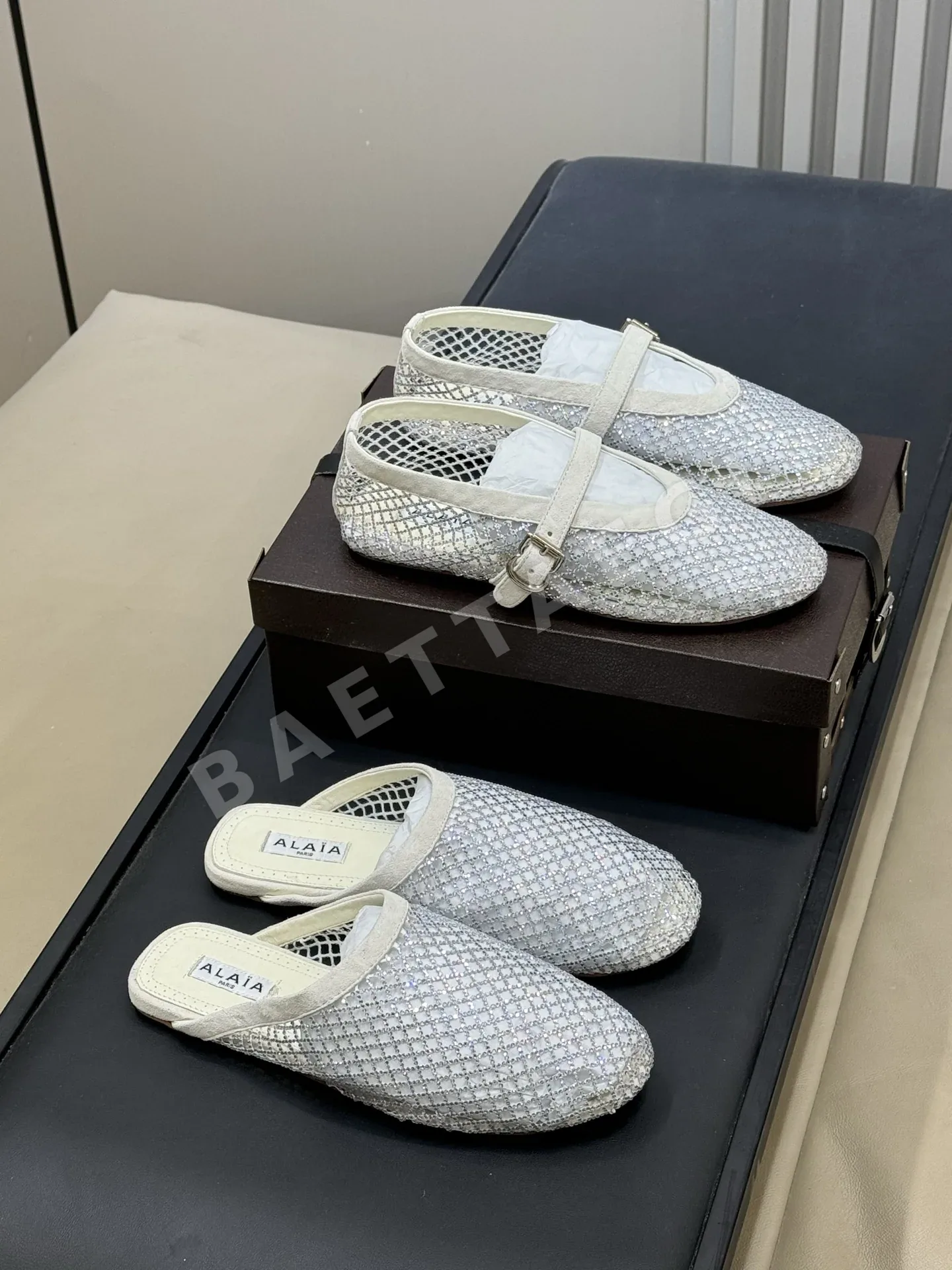 알라이아 어망 메시 신발 120810
