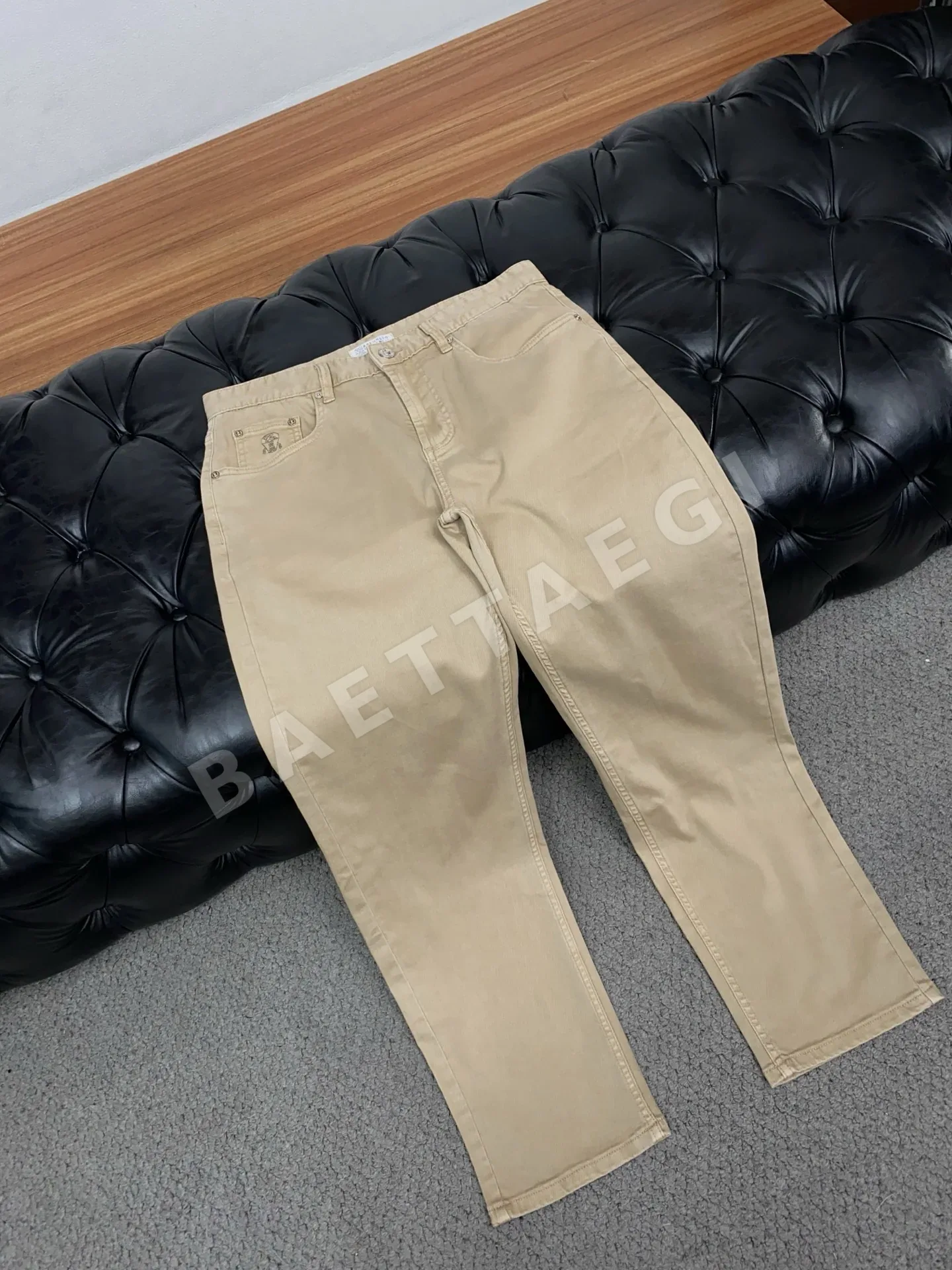 브루넬로쿠치넬리 데님 스트레치 남성 바지 상세 이미지 6