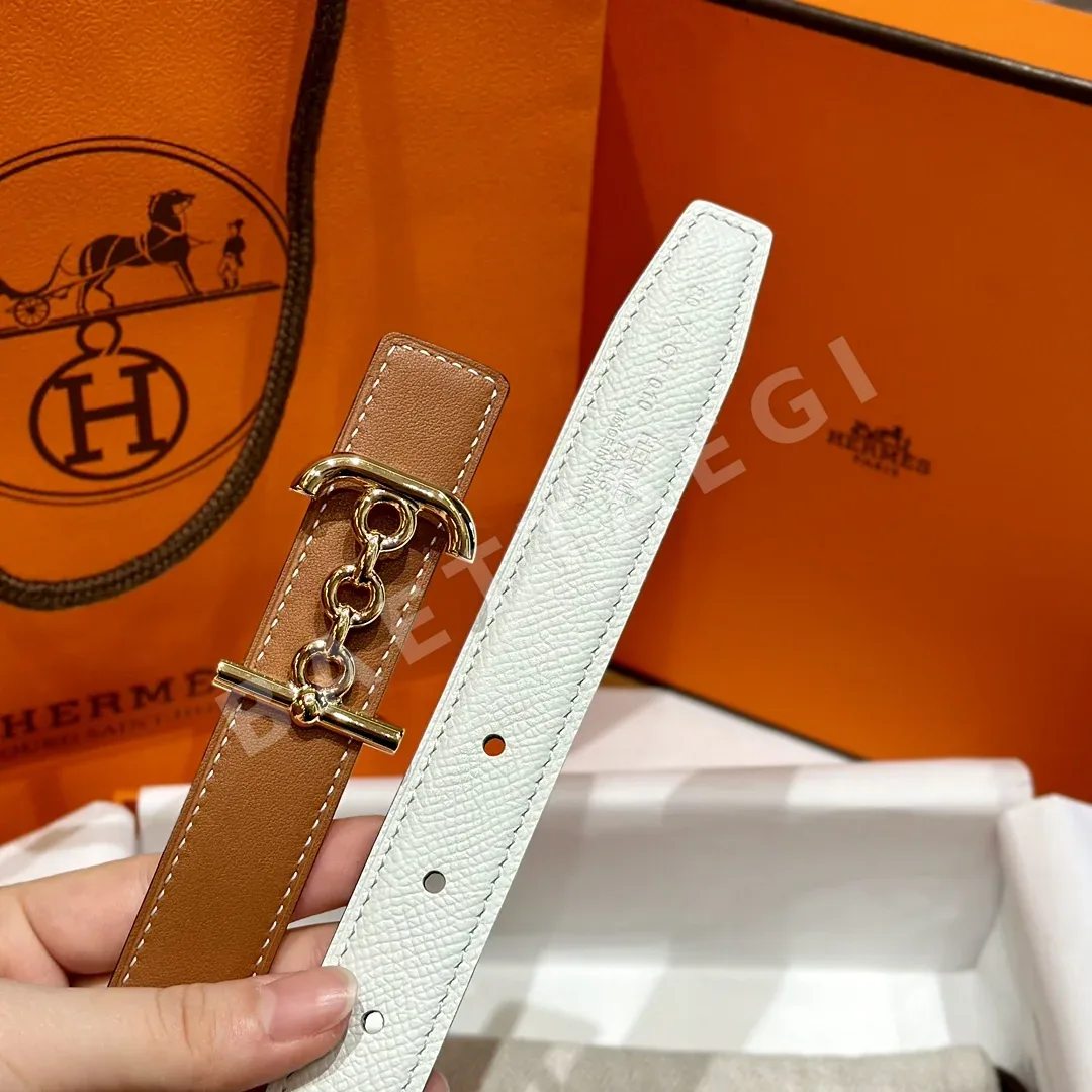 에르메스 H 버클 스위프트 앤 앱송 가죽 벨트 상세 이미지 9