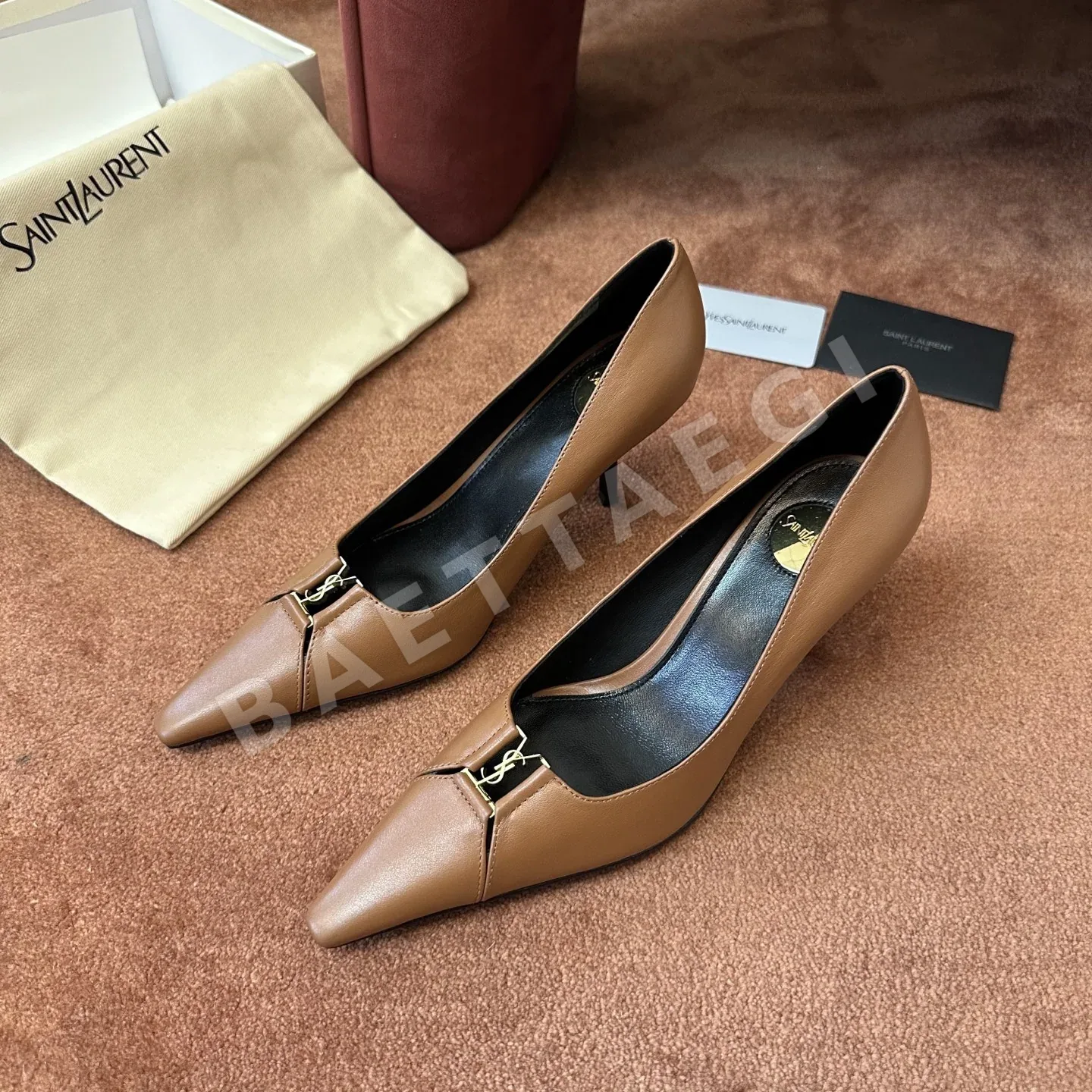생로랑 YSL 뮬 플랫힐 상세 이미지 2