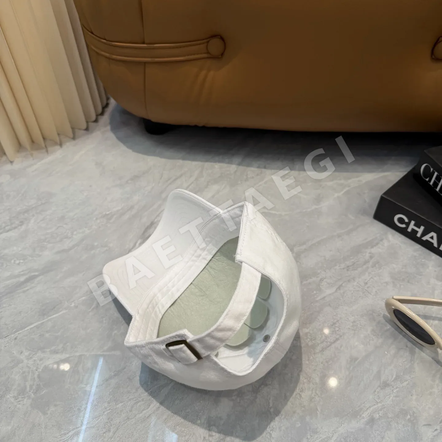 샤넬 로고 베이스볼 캡 상세 이미지 3
