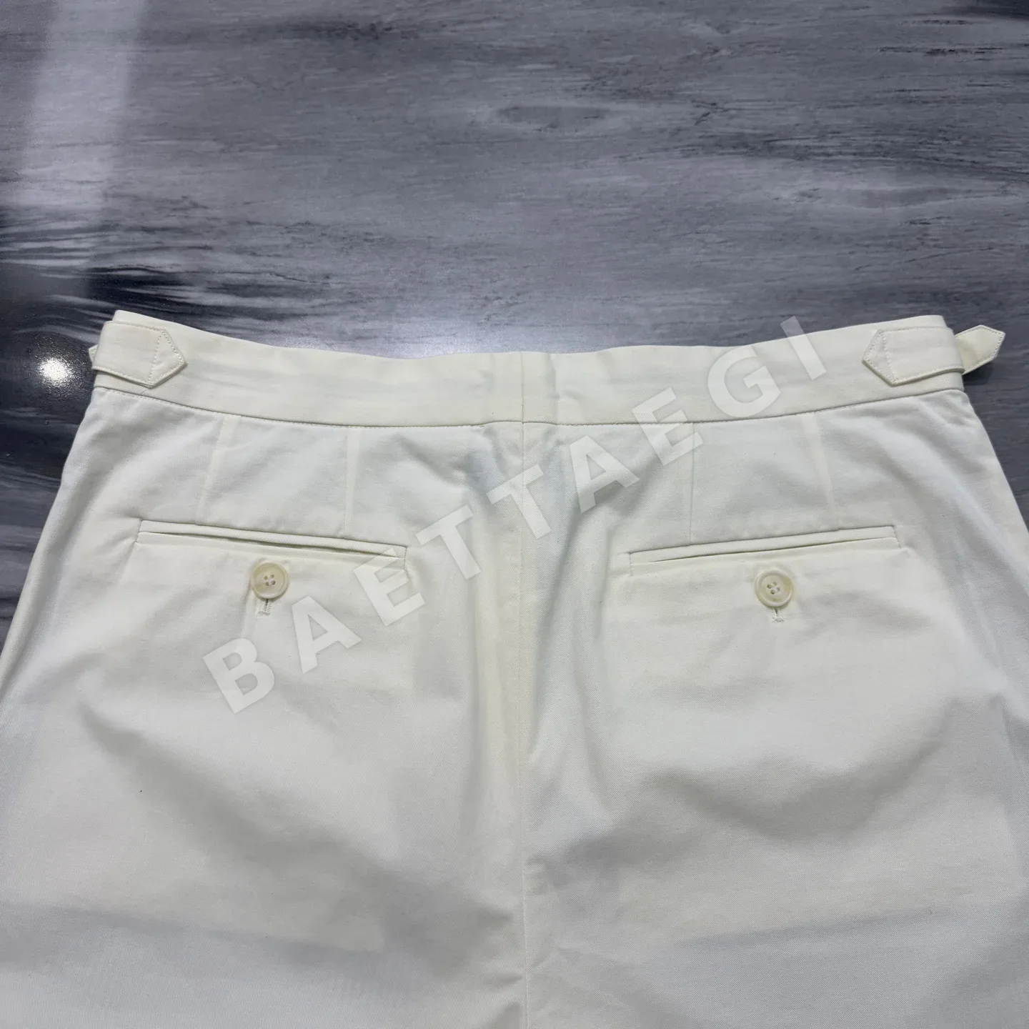 브루넬로쿠치넬리 남성 중간 허리 5 부 길이 캐주얼 반바지 상세 이미지 6