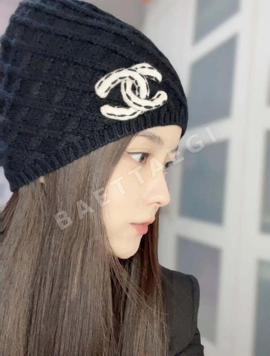 샤넬 비니 모자 상세 이미지 3