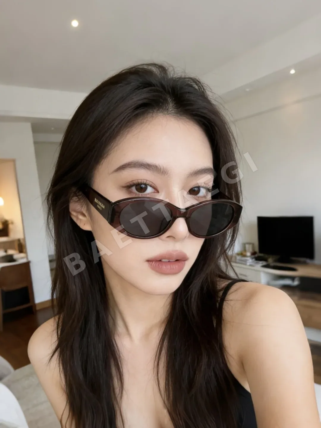 발렌시아가 선글라스 BB0369 55 사이즈 상세 이미지 3