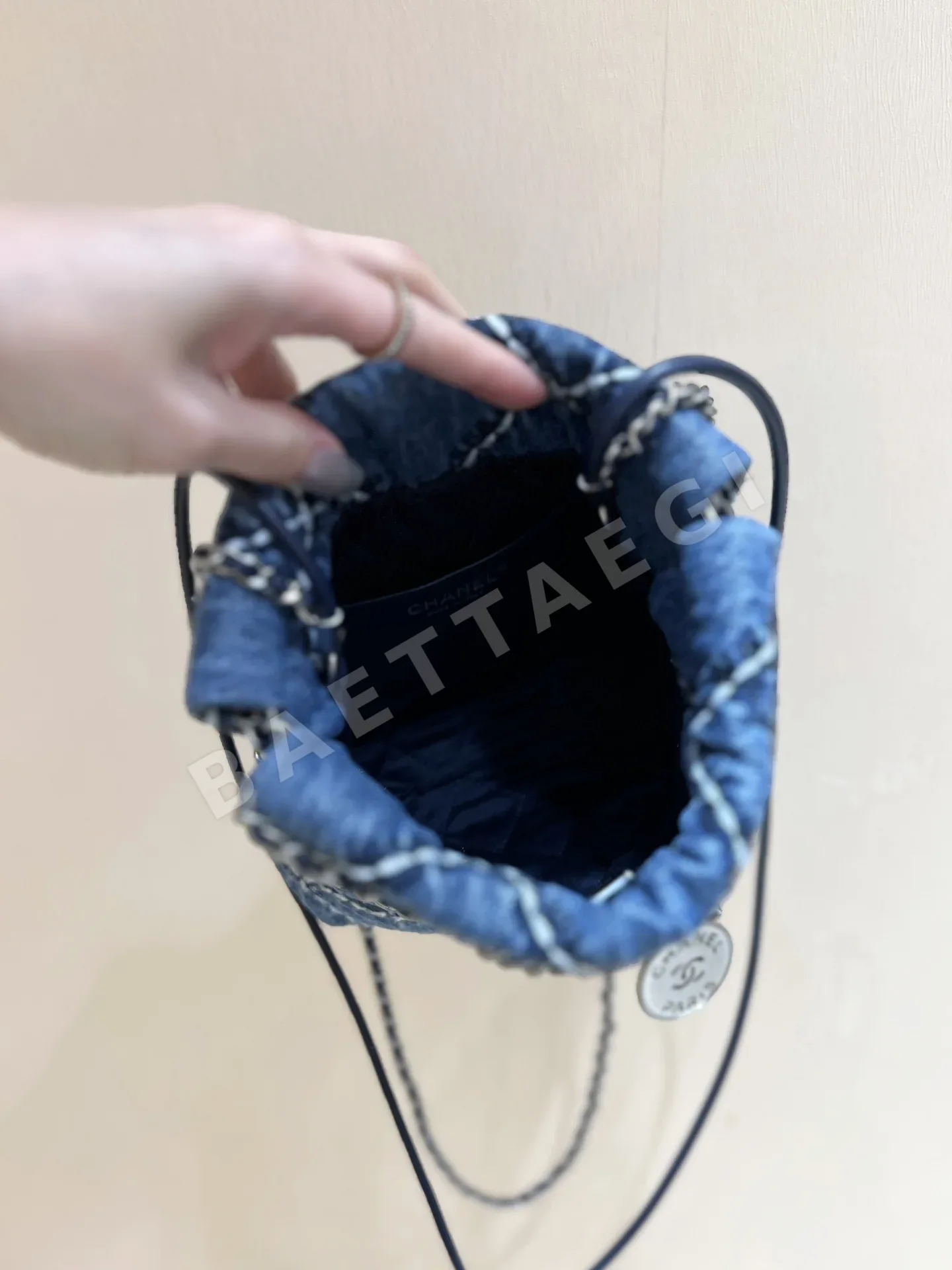 샤넬 데님 미니 가방 AS3980 상세 이미지 5