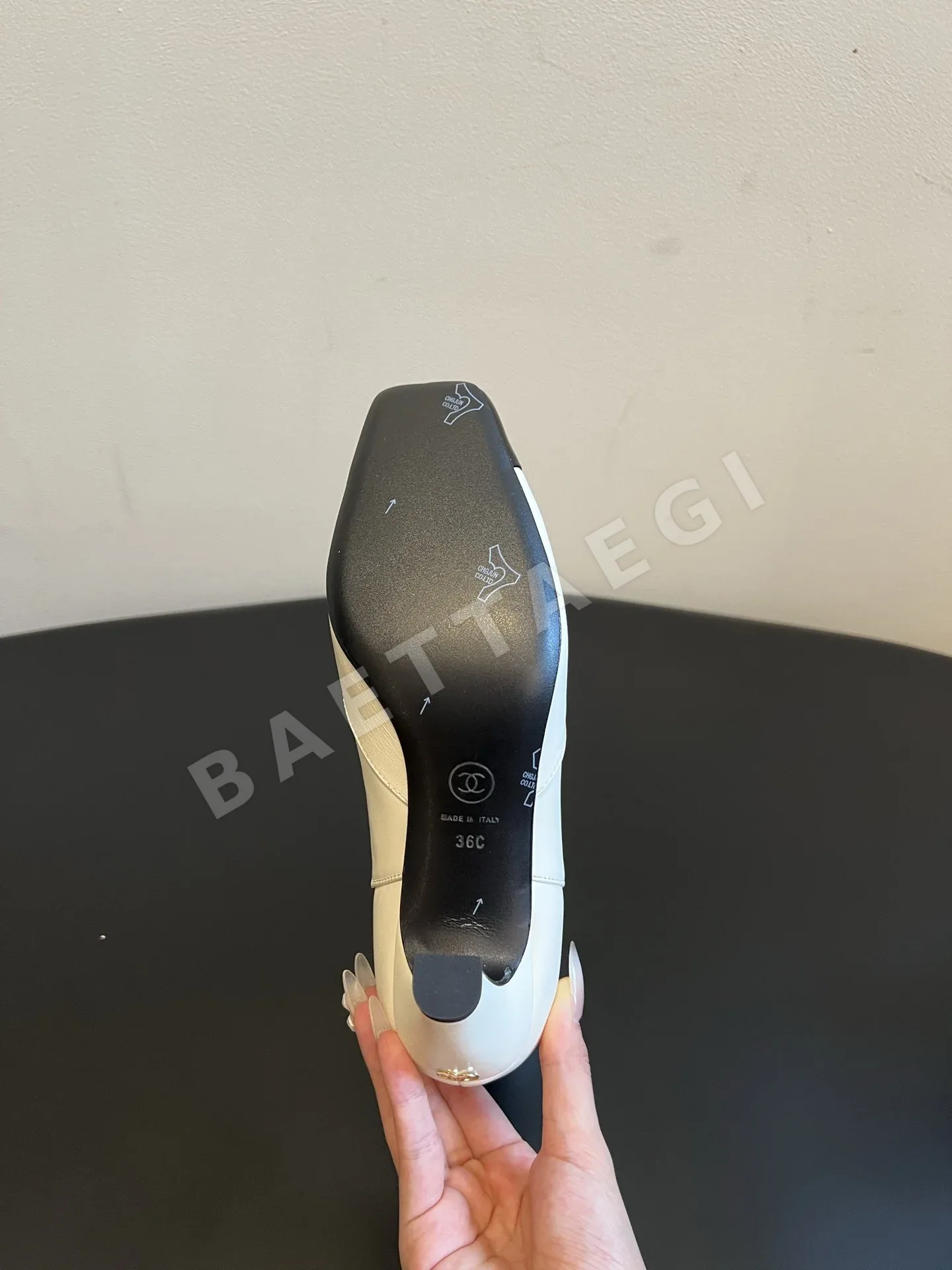 샤넬 부츠 웹 스트라이프 상세 이미지 6