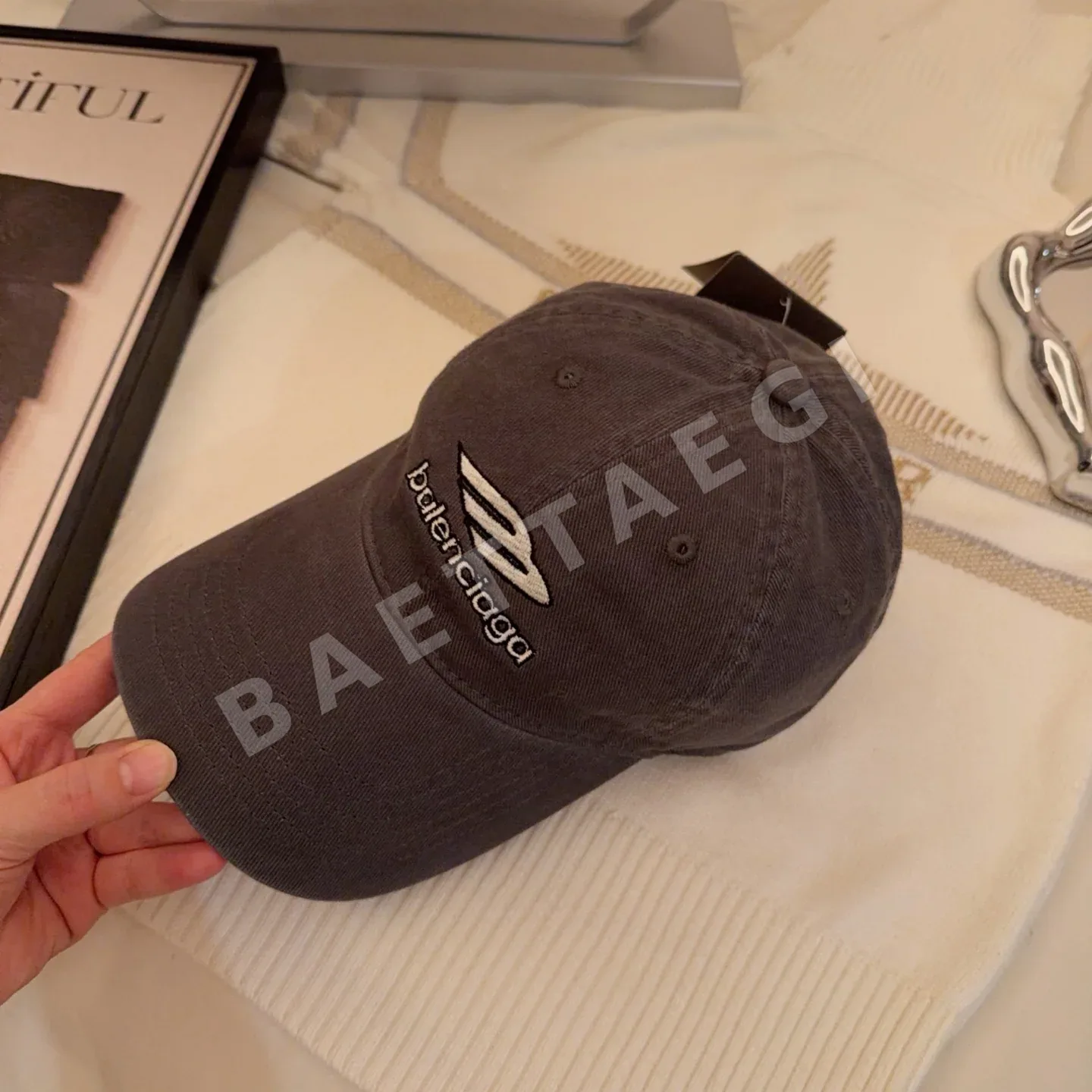 발렌시아가 모자 81731 Balenciaga Cap 상세 이미지 2