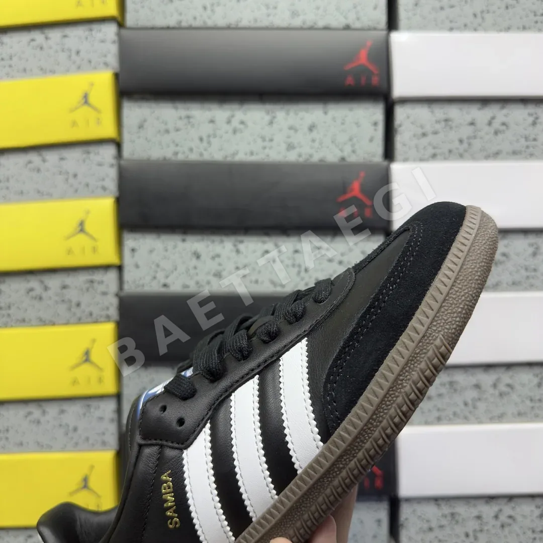 아디다스 [GOD] 삼바 OG B75807 200814 Adidas Samba OG Black White Gum 상세 이미지 6