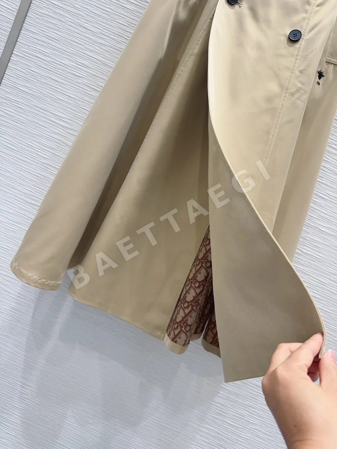 디올 미디 스커트 상세 이미지 6