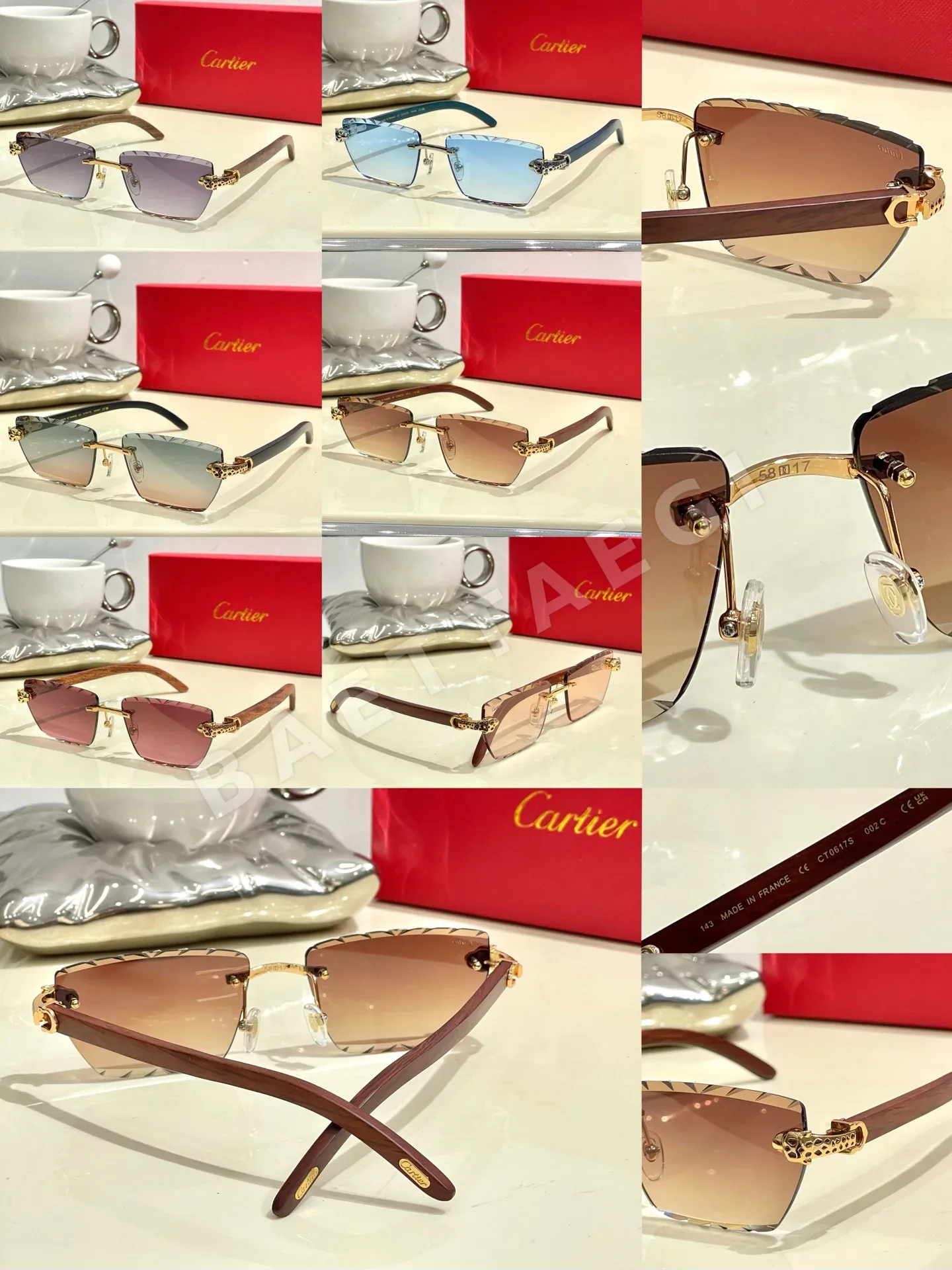 까르띠에 선글라스 72367 Cartier Sunglasses