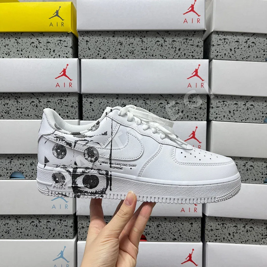 나이키 [MAX] 에어 포스 1 로우 화이트 923044-100 201239 Nike Air Force 1 Low Supreme Comme 상세 이미지 9