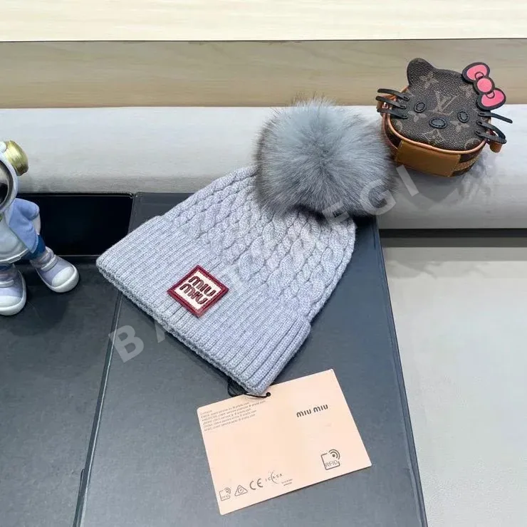 미우미우 울 모자 상세 이미지 6