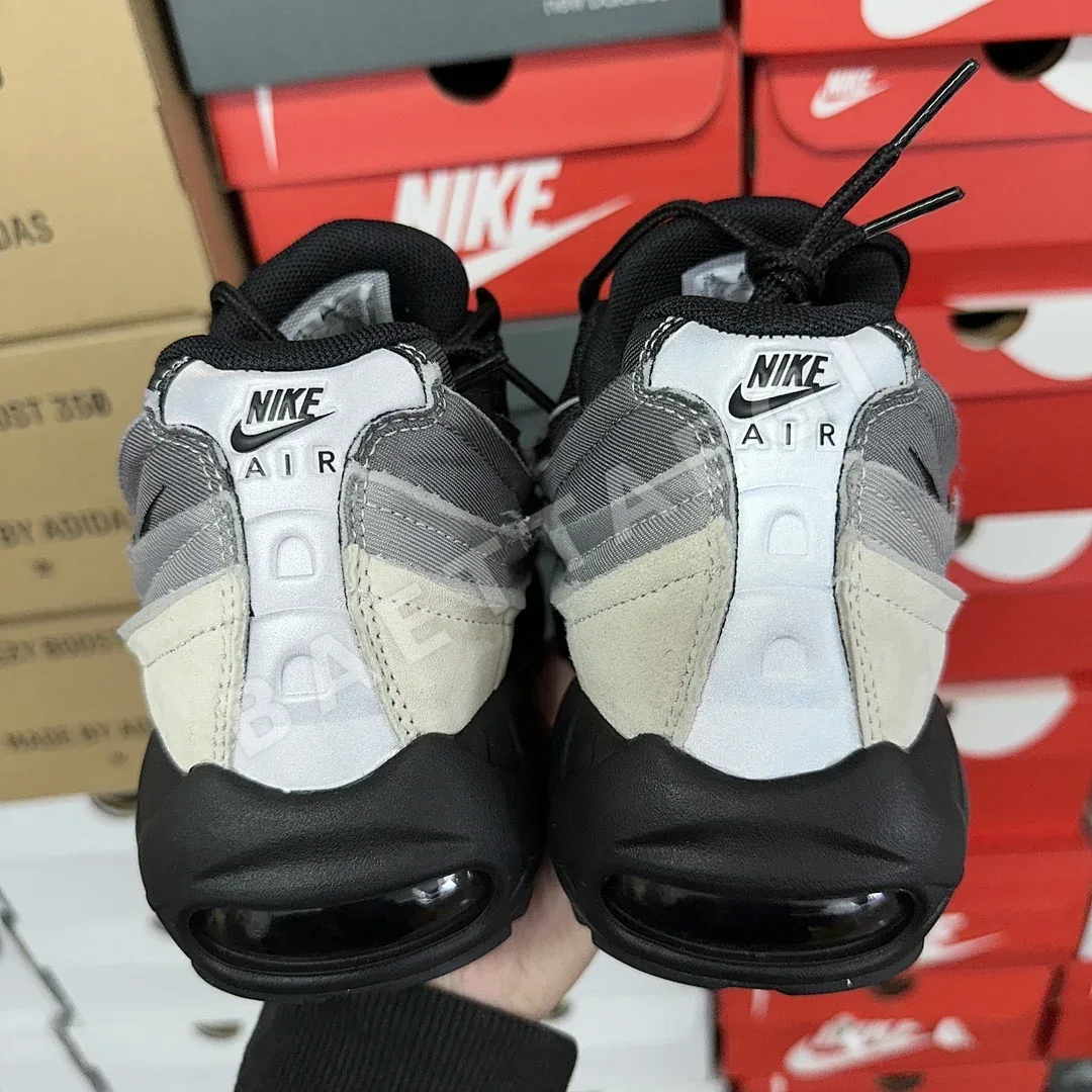 나이키 [GX] 에어 맥스 95 CU8406-101 201215 Nike Air Max 95 Comme Des Garcons Black Grey 상세 이미지 4