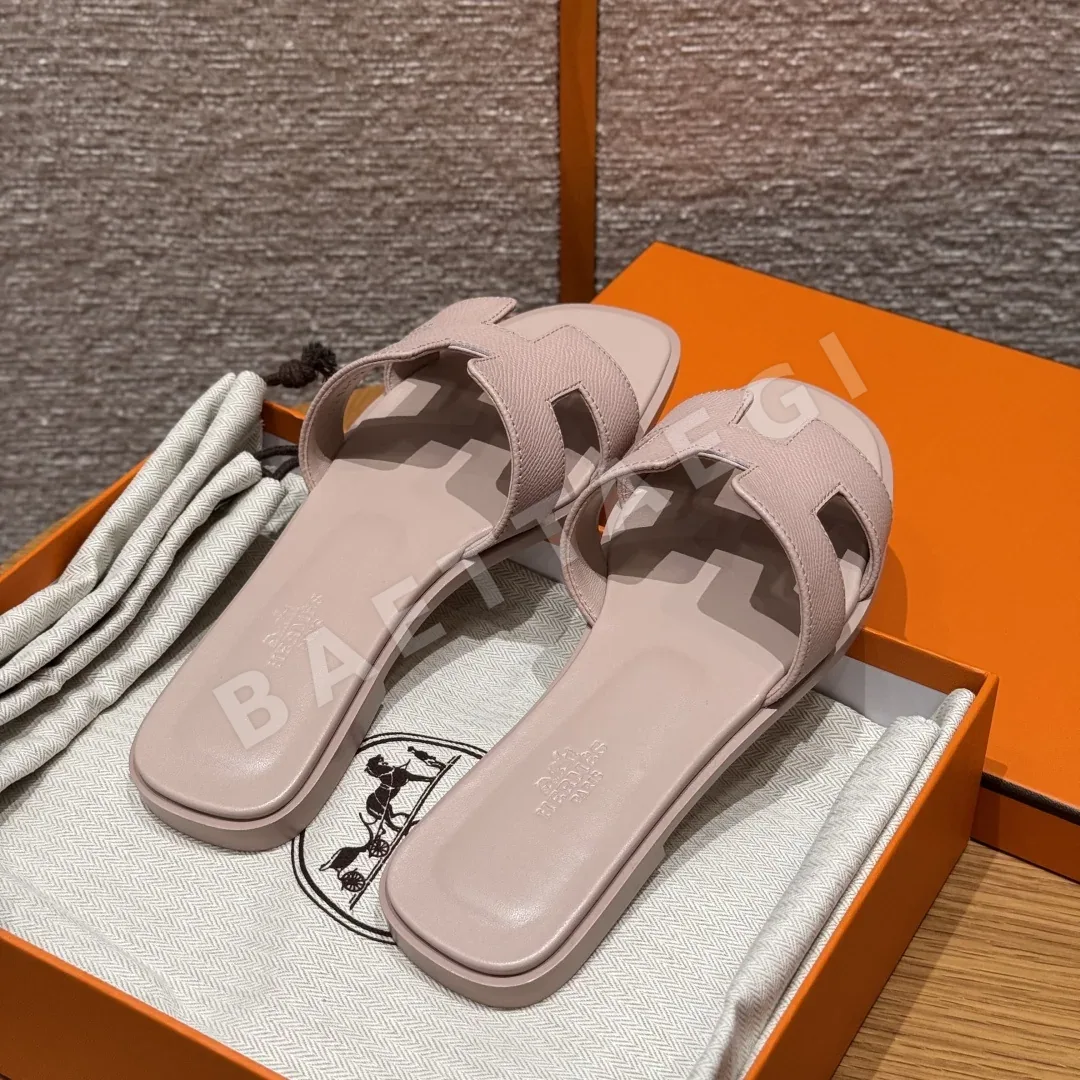에르메스 오란 샌들 가죽 H 컷아웃 상세 이미지 4