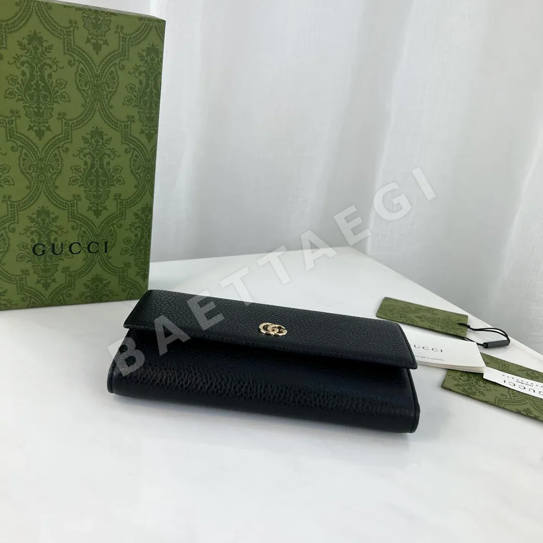 구찌 더블 G 메탈 여성 지퍼 지갑 상세 이미지 4