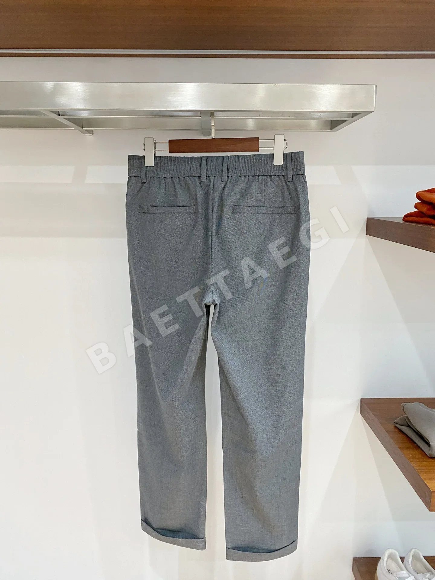 브루넬로쿠치넬리 코튼 혼방 남성 바지 상세 이미지 8