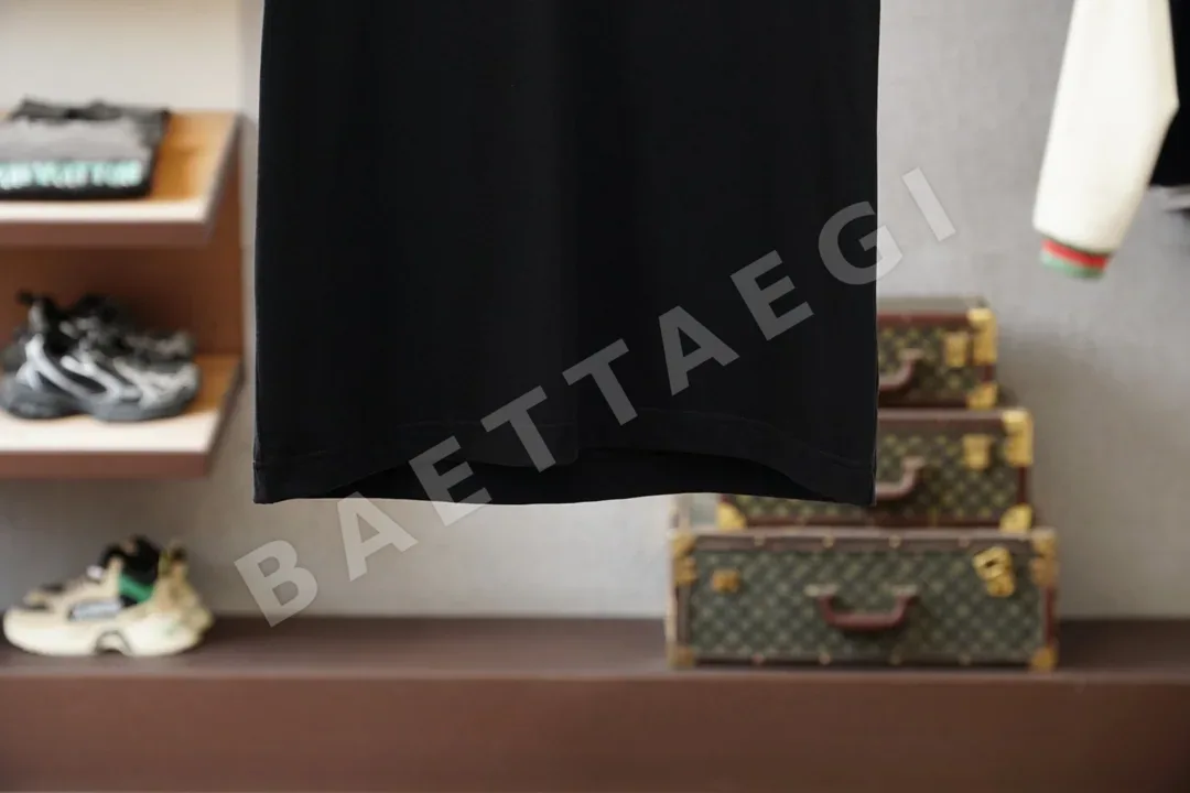 에르메스 남성 무지 크루넥 반팔 티셔츠 상세 이미지 7