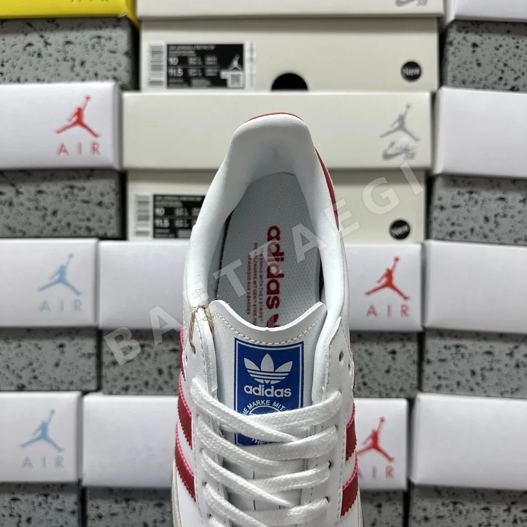 아디다스 [WZ] 삼바 OG IG1025 200689 Adidas Samba OG White Better Scarlet 상세 이미지 6