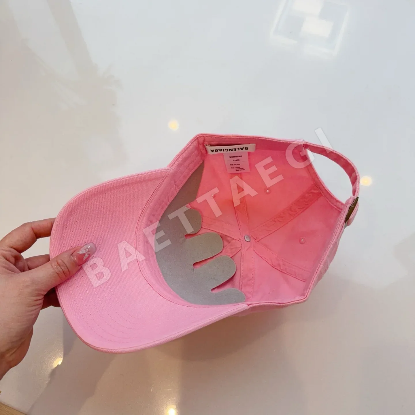 발렌시아가 컬러풀 베이스볼 모자 상세 이미지 5