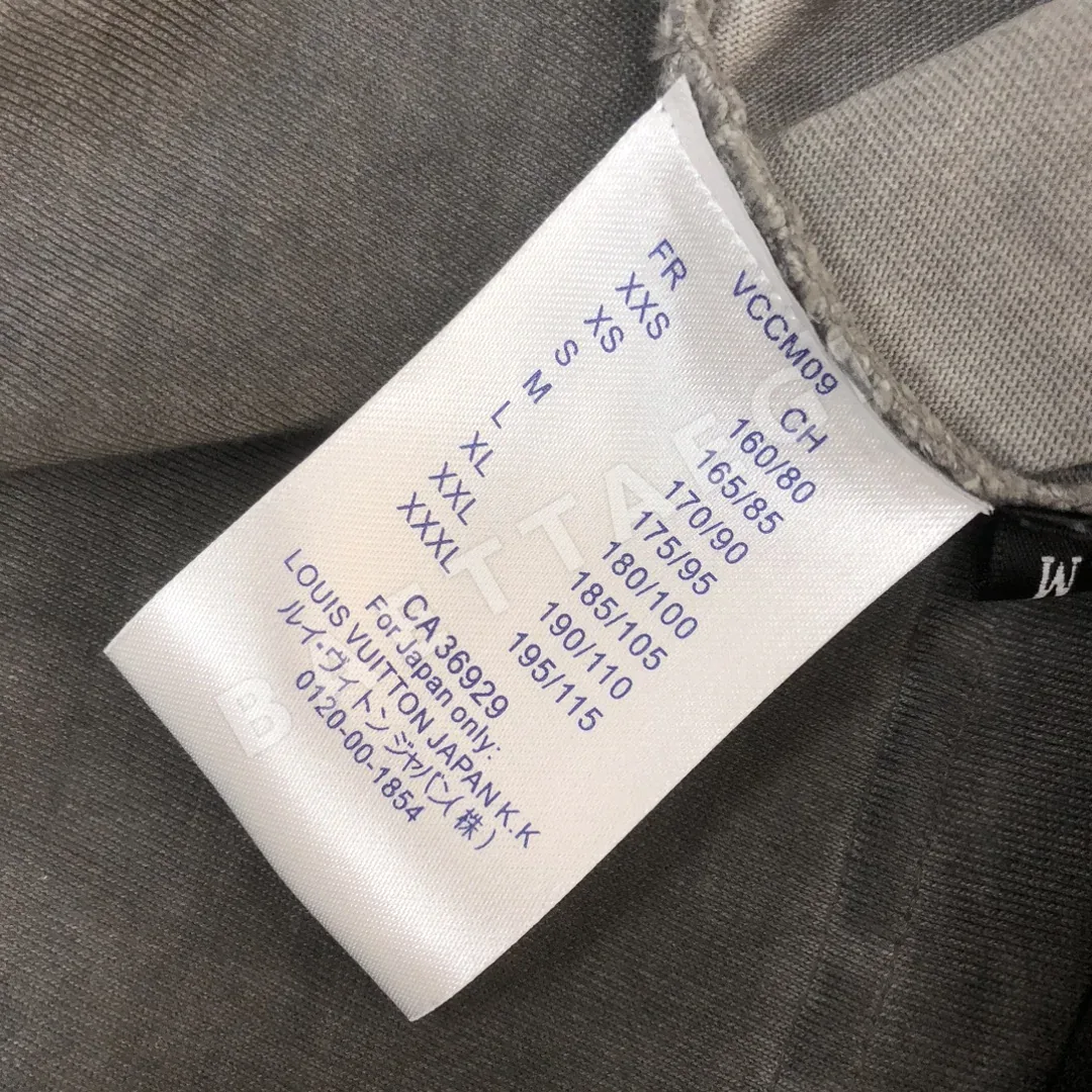 루이비통 여성 빈티지 워싱 반팔 티셔츠 상세 이미지 8