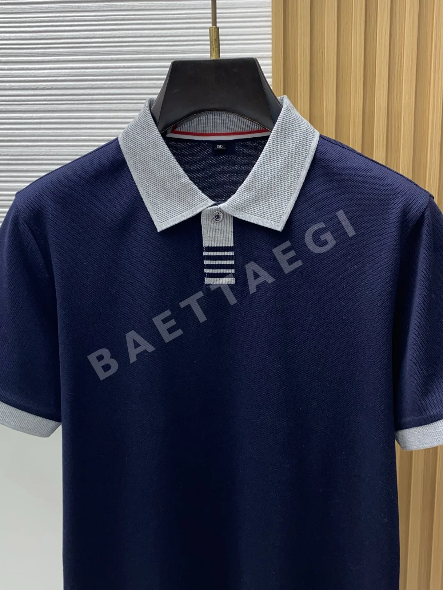 톰브라운 남성 반팔 폴로셔츠 상세 이미지 2