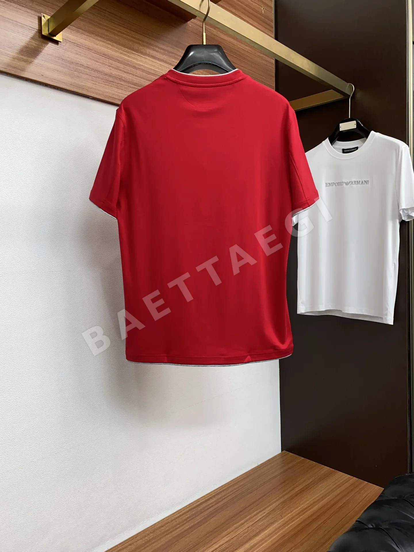 브루넬로쿠치넬리 면 크루넥 반팔 티셔츠 M-3XL 상세 이미지 10