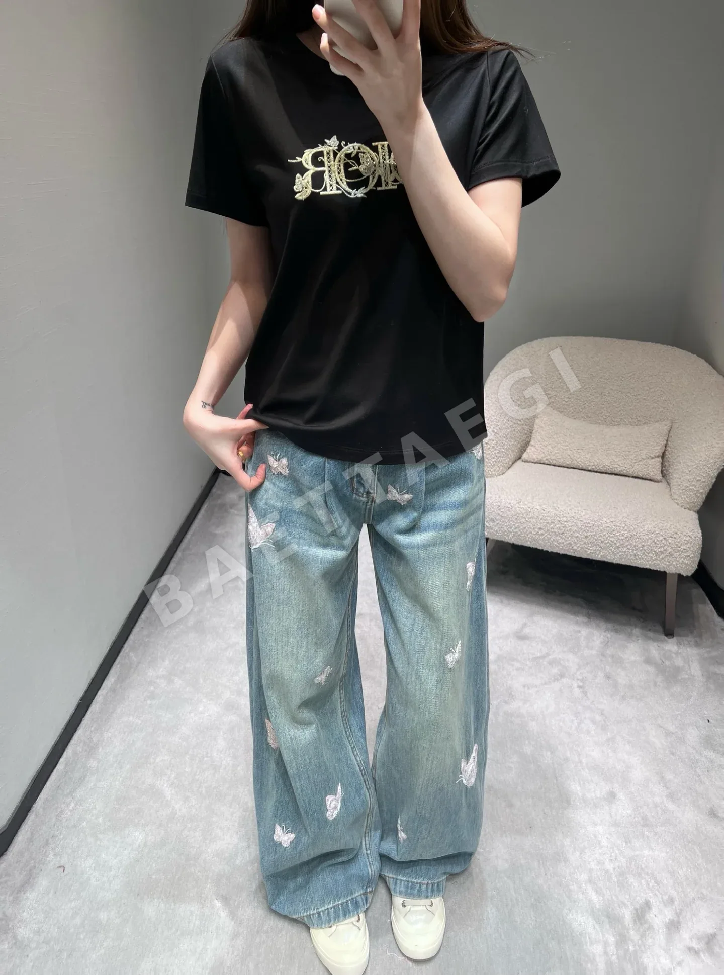 디올 여성 반팔 상세 이미지 2