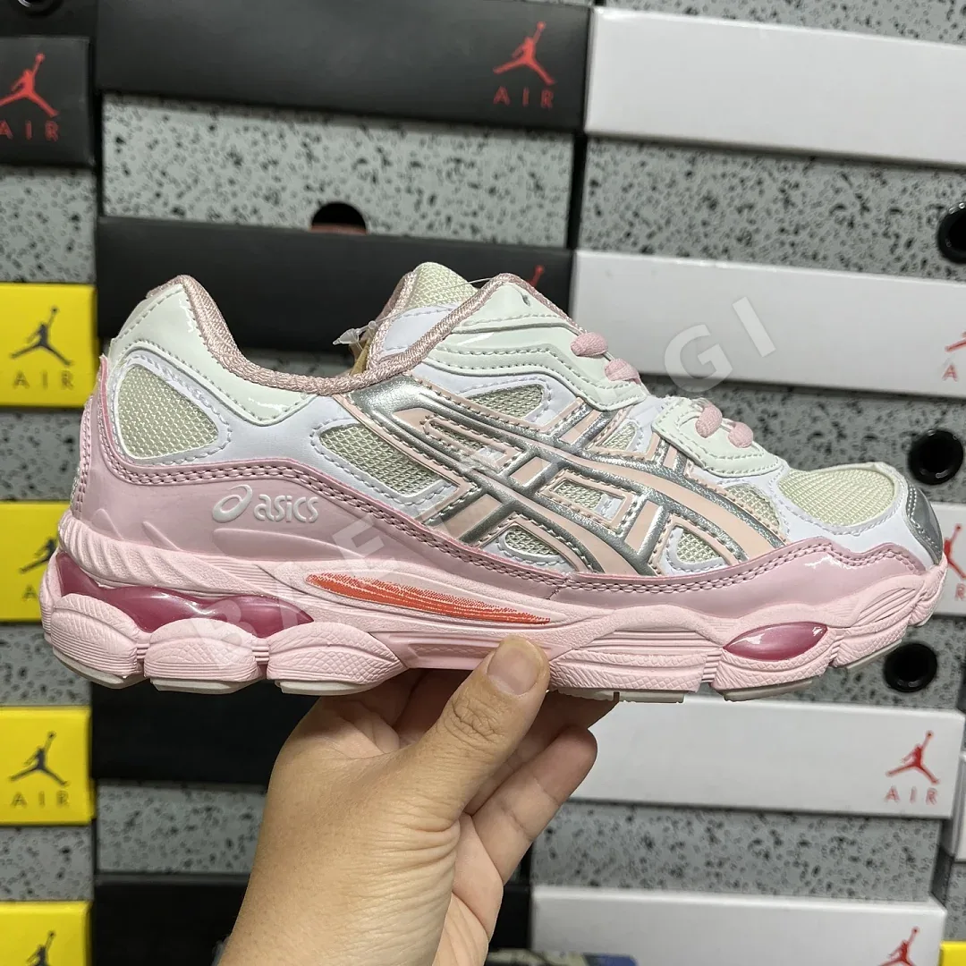 아식스 [RT] 젤 NYC 1203A571-100 200367 Asics Gel-NYC Kicki Yang Zhang Pink Cream 상세 이미지 9