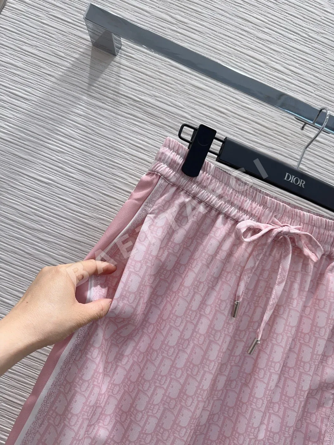 디올 여성 린넨 바지 상세 이미지 3