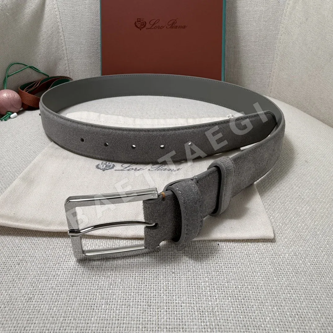 로로피아나 알사벨 송아지가죽 벨트 상세 이미지 3