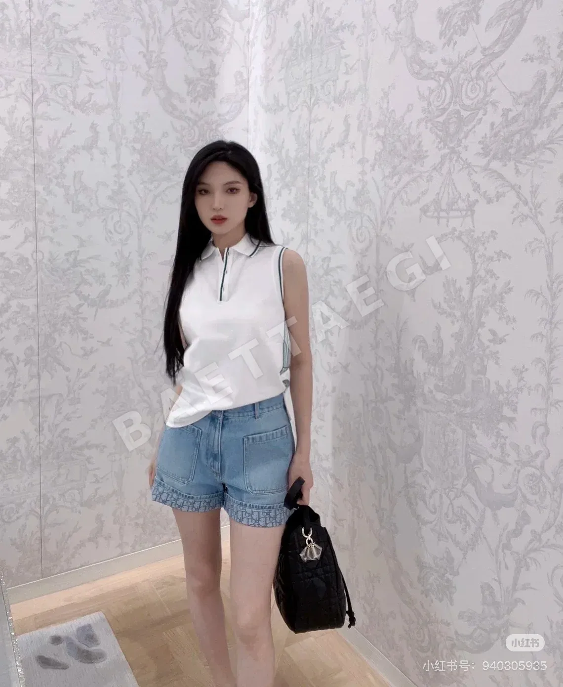디올 크로셰 팬츠 세트 상세 이미지 5