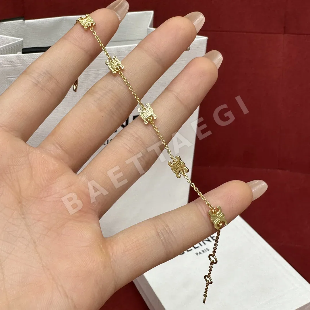 셀린느 개선문 로고 체인 팔찌 상세 이미지 3