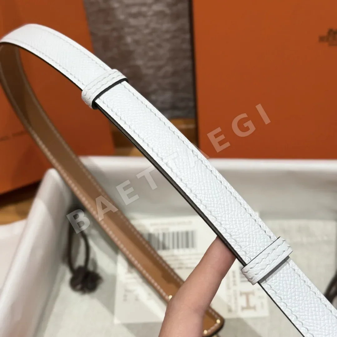 에르메스 켈리 버클 18K 도금 가죽 벨트 상세 이미지 8