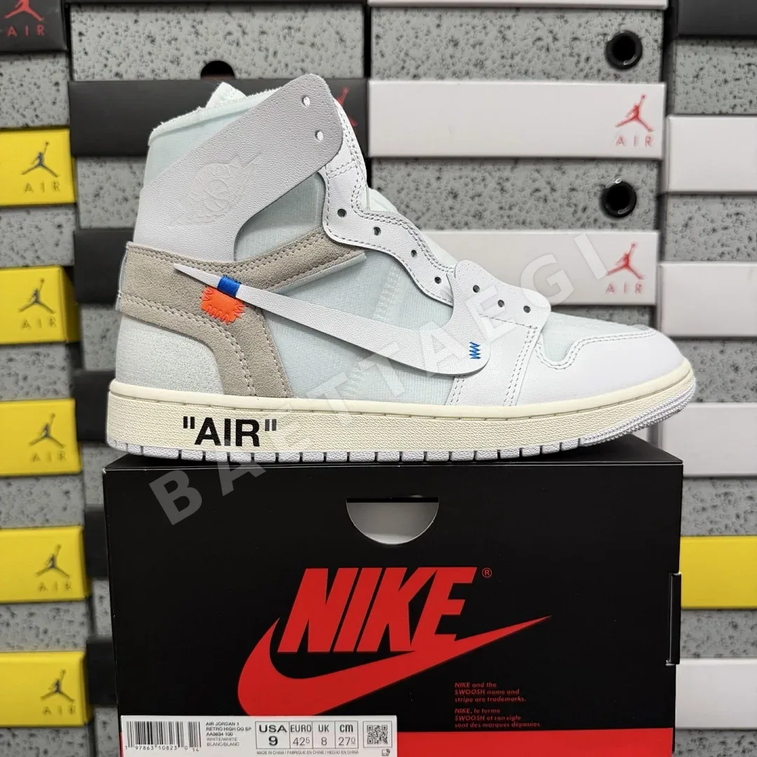 나이키 [PK] 조던 1 레트로 하이 AA3834-100 201365 Nike Jordan 1 Retro High Virgil Abloh