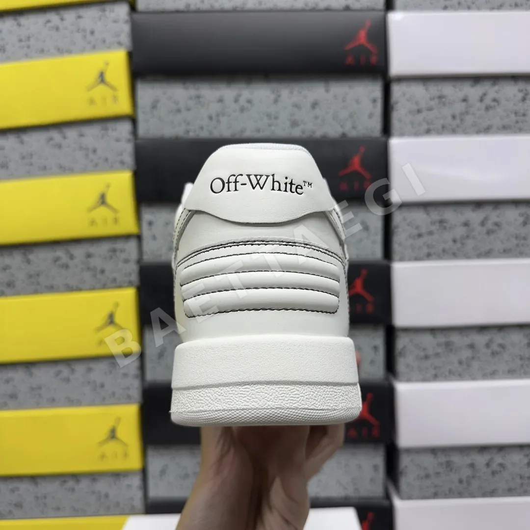 오프화이트 [KZ] 아웃 오브 오피스 OOO 로우 탑스 아이보리 202491 Off White Out Of Office OOO Low Tops 상세 이미지 8