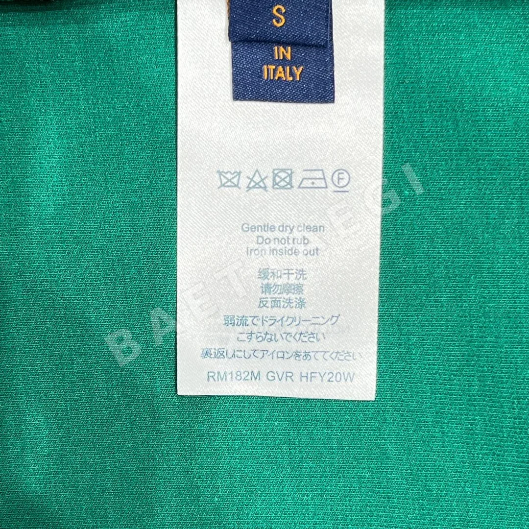 루이비통 LV 로고 그라데이션 면 후드 남성 긴팔 스웨트셔츠 상세 이미지 9