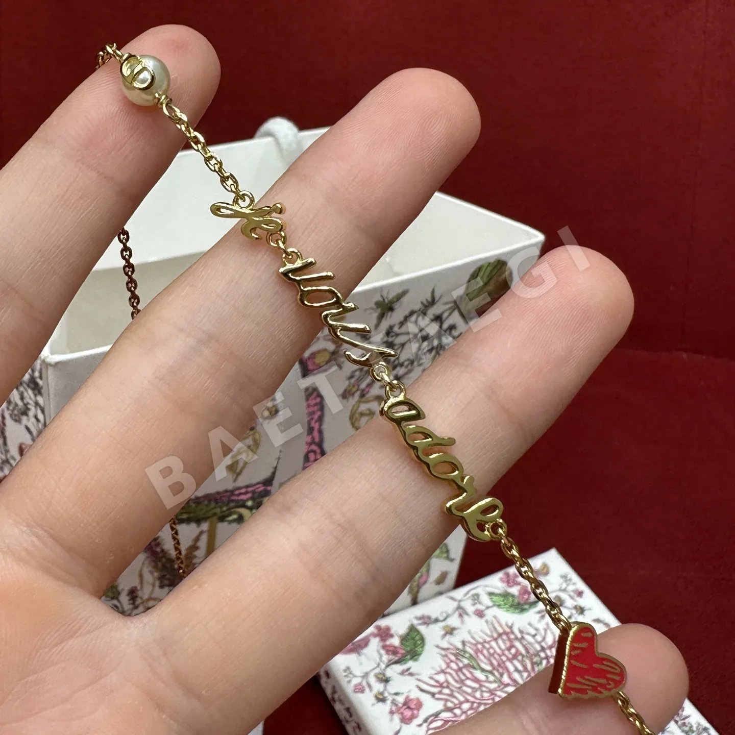 디올 Vous Adore 러브레터 진주 목걸이 상세 이미지 4