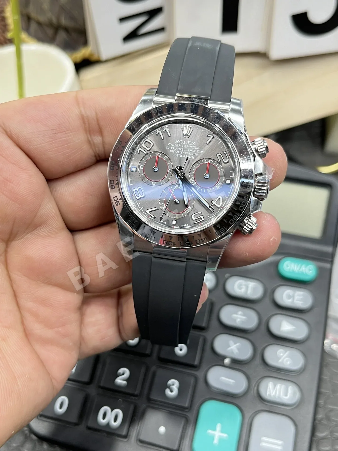 롤렉스 데이토나 자동 시계 상세 이미지 2